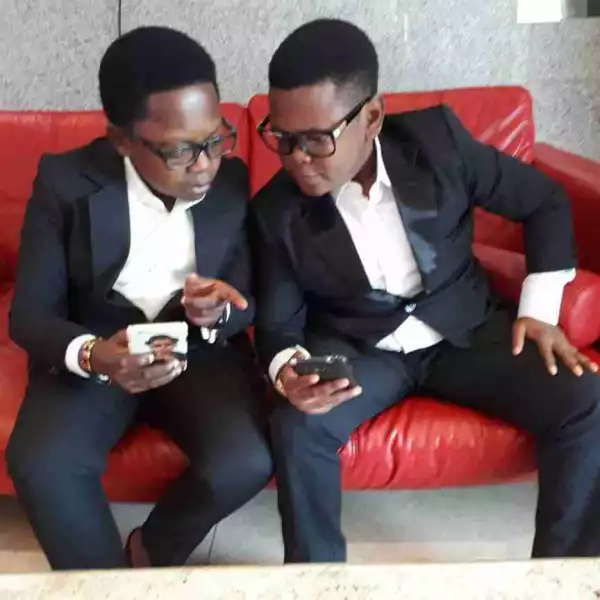 Actors Aki And Pawpaw Look Dapper In Matching Suit
